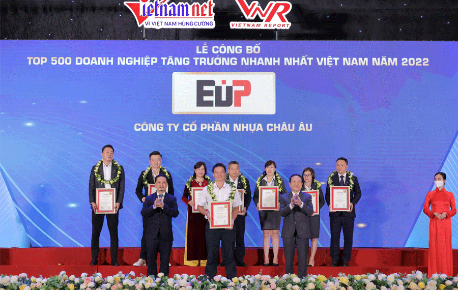 EuP joins FAST500 club – Top 500 fastest growing enterprises in Vietnam