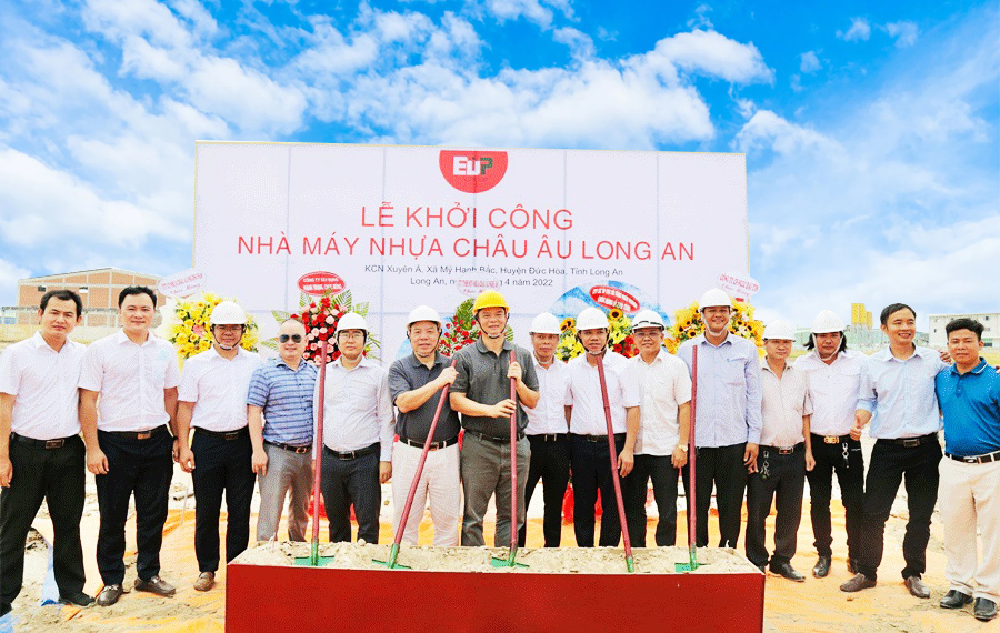 EuP khởi công xây dựng nhà máy mới tại Long An