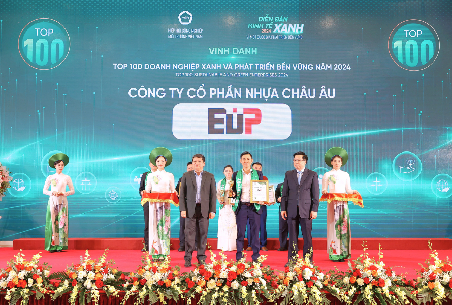 EuP named among Top 100 green and sustainable enterprises 2024